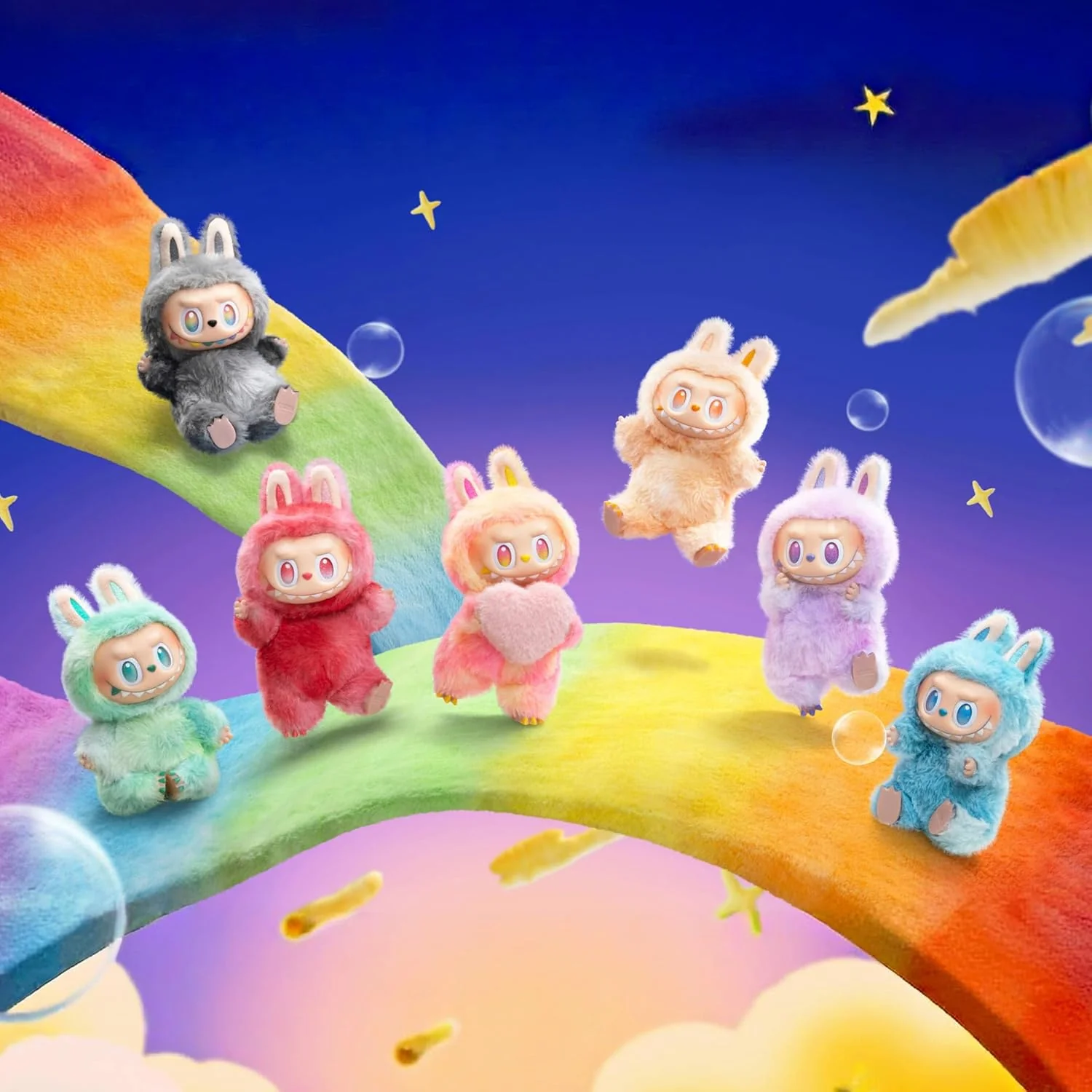 labubu the monsters big into energy series vinyl plush pendant blind box, single box labubu the monsters big into energy series vinyl plush pendant blind box, single box